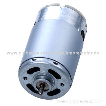 12V DC Fan Motor with Plastic End Cap and High-torque for Vehicles